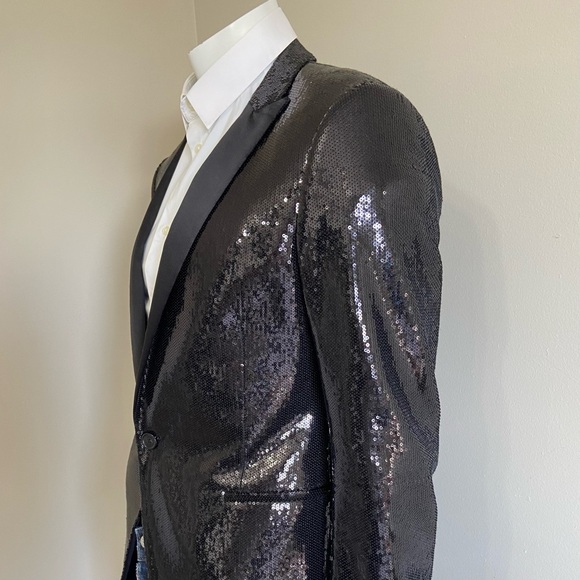 Zara sequinned blazer - Picture 2 of 11